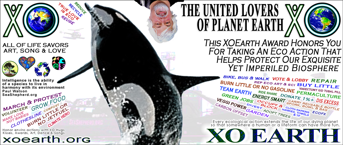 For all the life that loves to live. Click to check out xoearth.org.